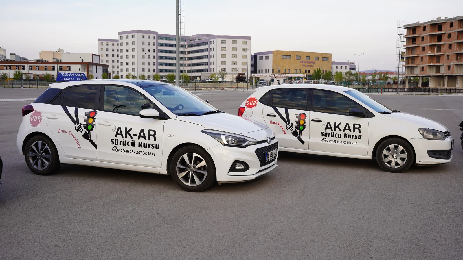 Akar Sürücü Kursu otomobil eğitim filosu